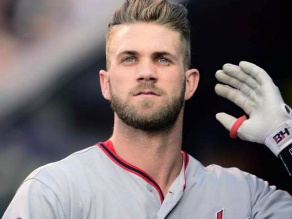 Sassy Bryce Harper Hair