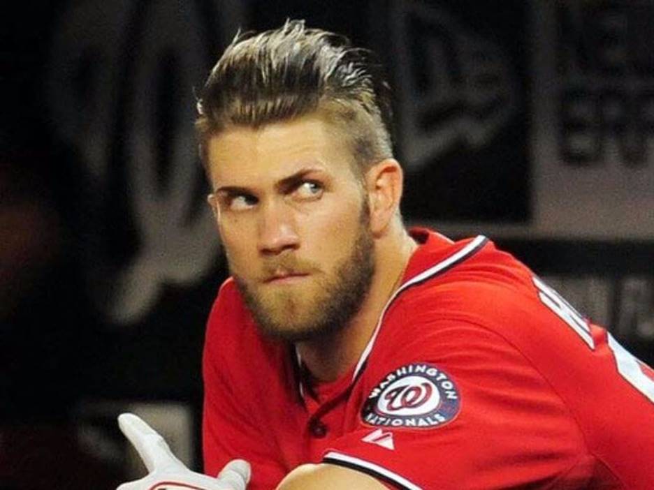 Sassy Bryce Harper Hair