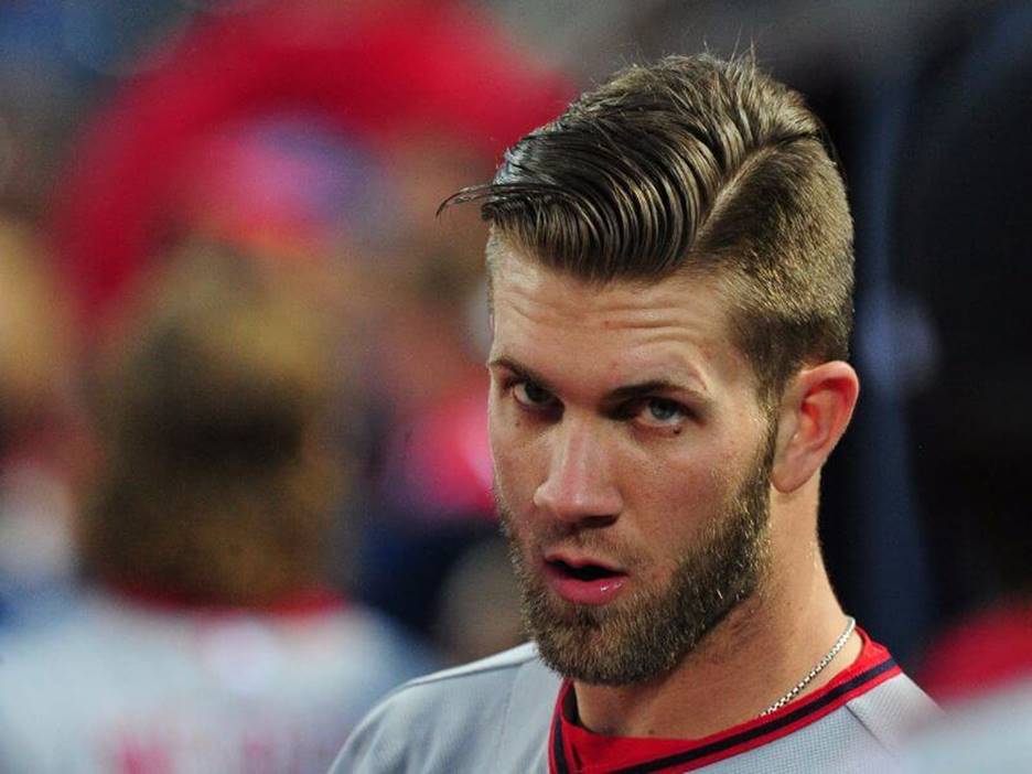 Sassy Bryce Harper Hair