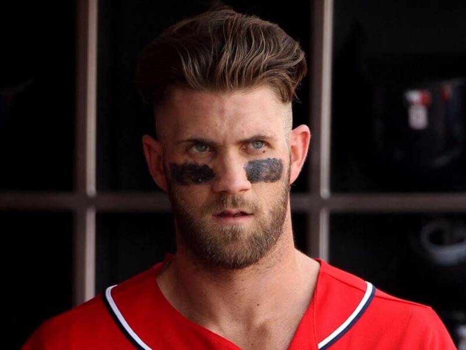 Sassy Bryce Harper Hair